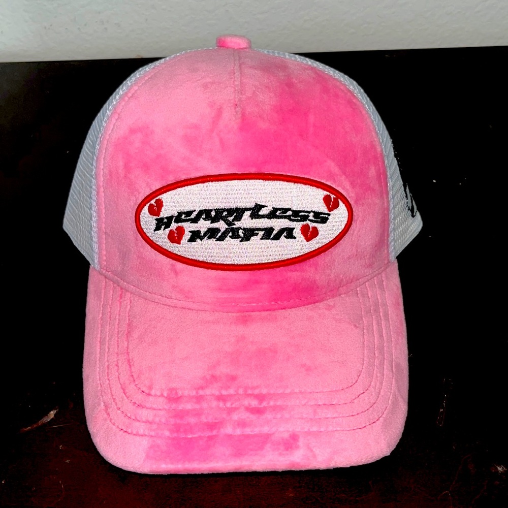 heartless mafia new suede snap back hat